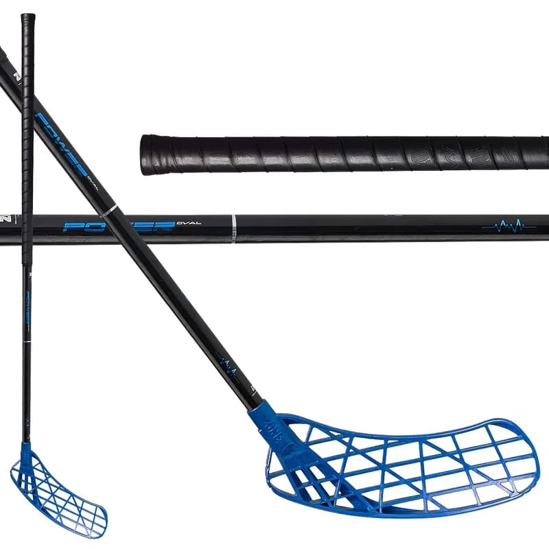 Zone floorball AIR/TWO POWER 27 OVAL raw/blue