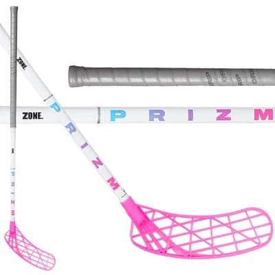 Zone floorball AIR/ONE PRIZM 29 OVAL white/pink